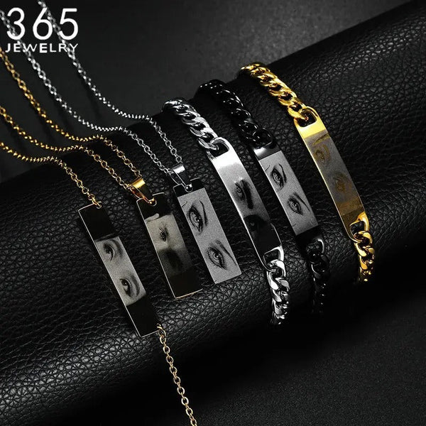 Personalized Engrave Picture Bracelet